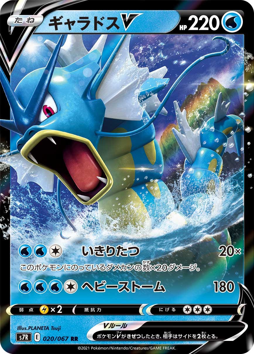 【状態B】ギャラドスV RR (020/067) [s7r]の通販・買取（ポケモンカード）