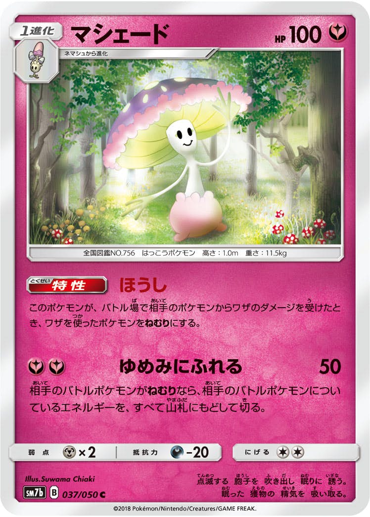 【状態B】マシェード C (037/050) [sm7b]の通販・買取（ポケモンカード）
