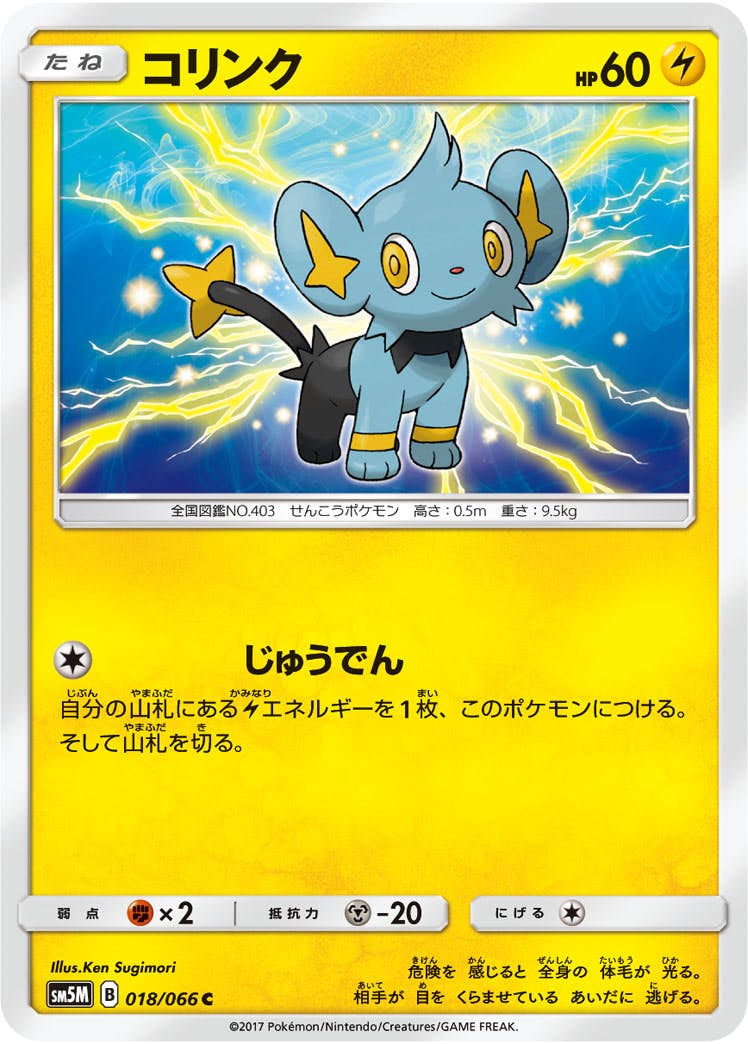 【状態B】コリンク C (018/066) [sm5m]の通販・買取（ポケモンカード）