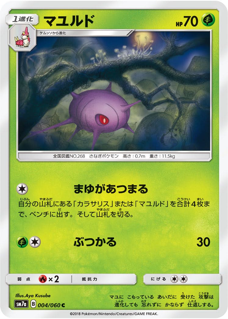 【状態B】マユルド C (004/060) [sm7a]の通販・買取（ポケモンカード）