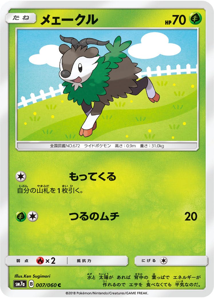 【状態B】メェークル C (007/060) [sm7a]の通販・買取（ポケモンカード）