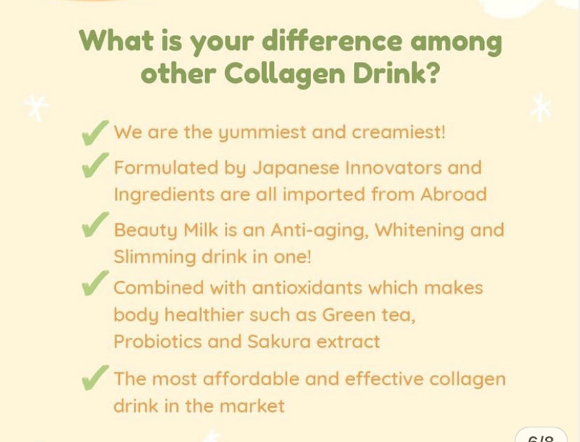 Dear face Premium Japanese Collagen Milky Melon