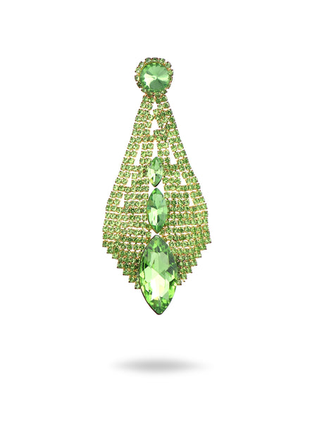 Axel Leaf Drop & Linear Earrings for Women