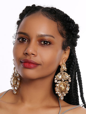 Amber Giant Earrings
