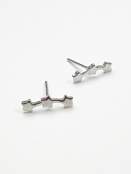 Trisdar Bar Earrings Studs