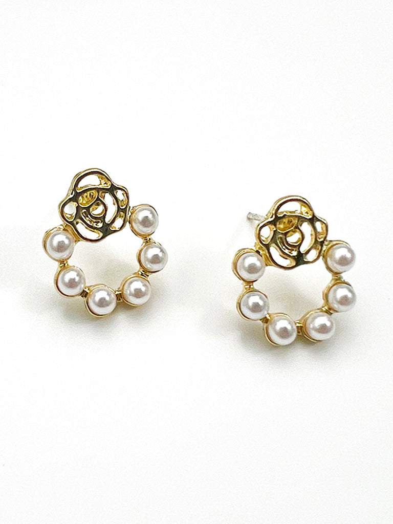 Garland Stud Style Earrings