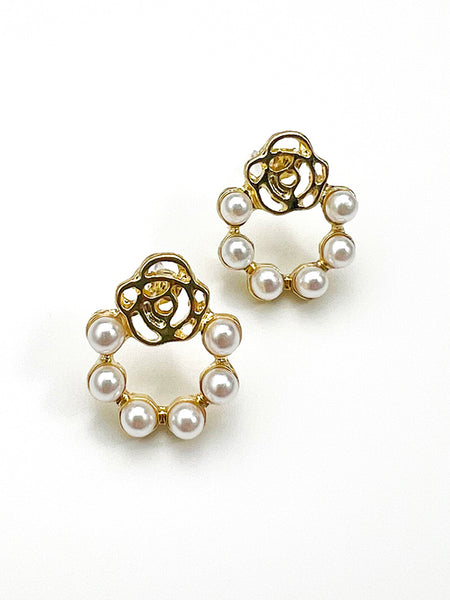 Garland Stud Style Earrings