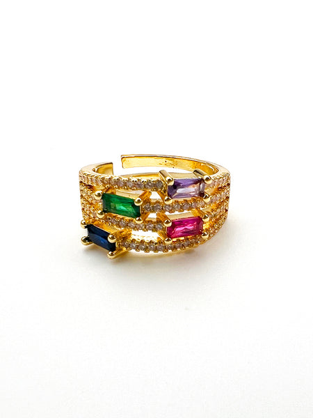 Diadema Zircon Ring
