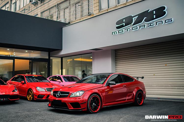 2012-2014 W204 C63 AMG Coupe BKSS Style Wide Full Body Kit