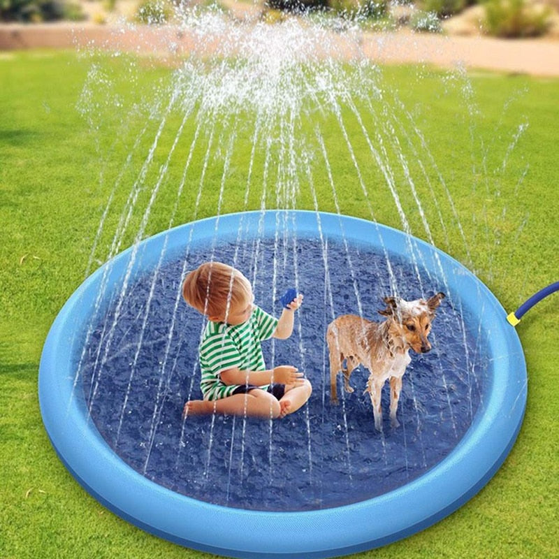 Pet Sprinkler Swimming Pool