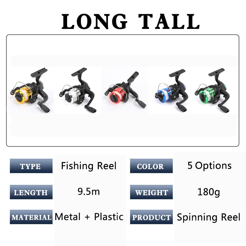 Ultralight Folding Fishing Reel