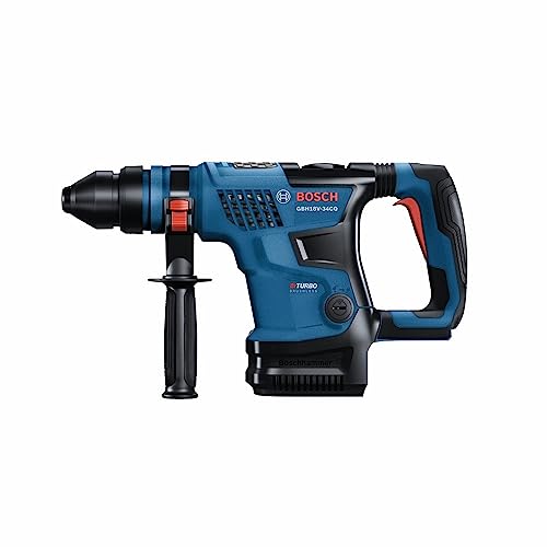 BOSCH GBH18V-34CQN PROFACTOR? 18V Connected-Ready SDS-plus? Bulldog? 1-1/4 In. Rotary Hammer (Bare Tool)