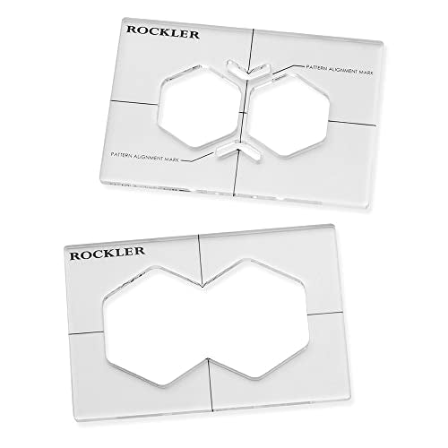 Rockler Hexagon Bow Tie Inlay Template Set