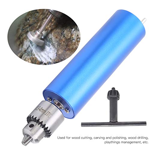 AC100~240V 0.3-4mm Electric Hand Drill Micro Adjustable Aluminum Alloy Hand Portable Wood Cutting Grinder micro machines DIY Grinder Kits for Wood Cutting, Carving and Polishing hand drill mini drill