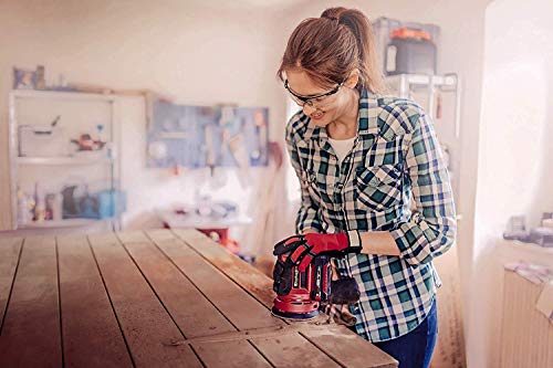 Einhell TE-RS Power X-Change 18-Volt Cordless 5-Inch 22,000-OPM Max Variable Speed Random Orbital Palm Sander w/Dust Collection Box, Dust Extraction Adapter, Electronic Speed Control,