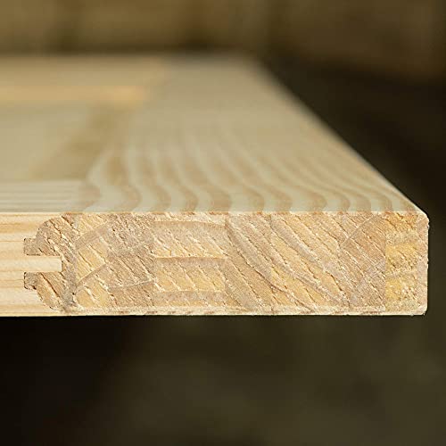 6-Panel Solid Pine Interior Door Slab (18x80)