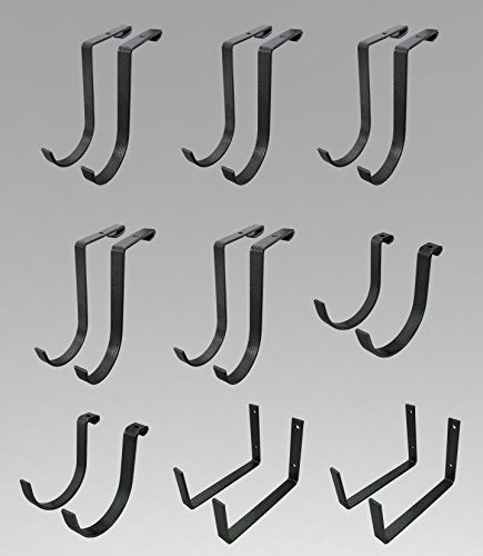 MonsterRax Accessory Hook Package - Deluxe, Hammertone