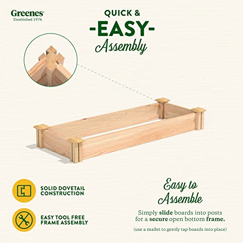 Greenes Fence Premium Cedar Raised Garden Bed, 16