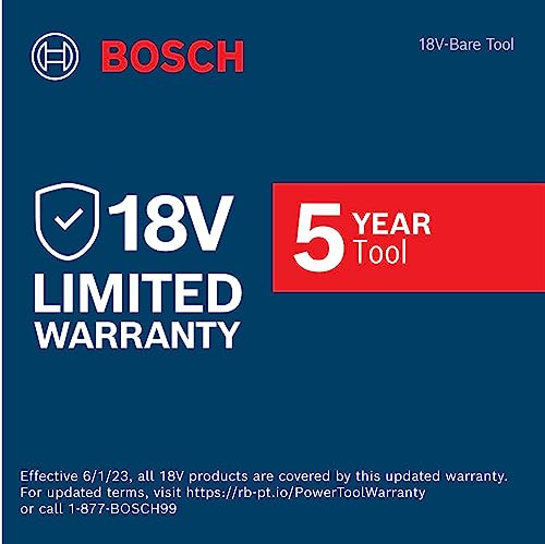 BOSCH GDS18V-330CN 18V Brushless Connected-Ready 1/2 In. Mid-Torque Impact Wrench with Friction Ring and Thru-Hole (Bare Tool)