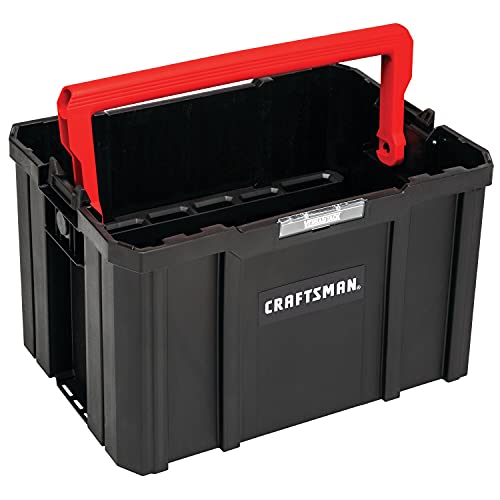 CRAFTSMAN VERSASTACK Tool Storage, Open Tote Case Crate Tool Box (CMST17809)
