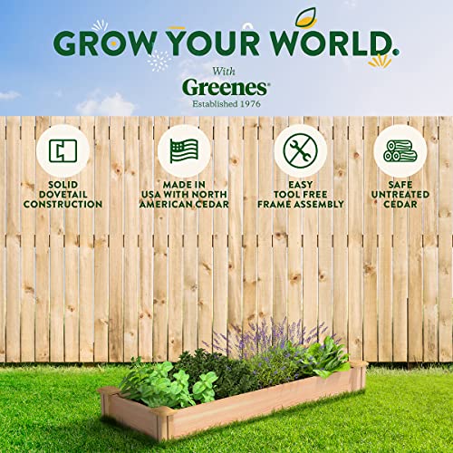 Greenes Fence Premium Cedar Raised Garden Bed, 16