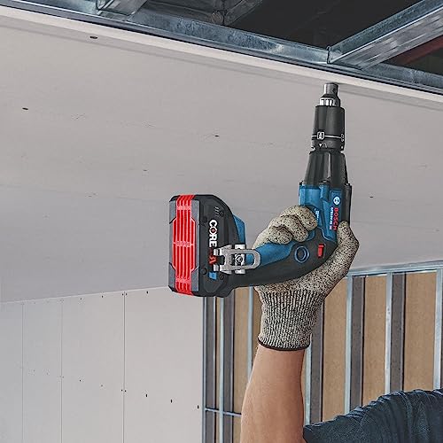 BOSCH GXL18V-291B25 18V 2-Tool Combo Kit with Brushless Screwgun, Brushless Cut-Out Tool and (2) CORE18V? 4 Ah Advanced Power Batteries