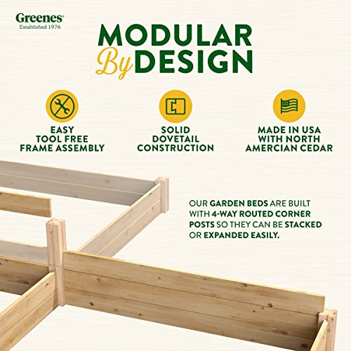 Greenes Fence Premium Cedar Raised Garden Bed, 16