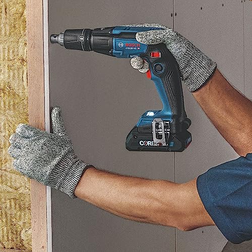 BOSCH GXL18V-291B25 18V 2-Tool Combo Kit with Brushless Screwgun, Brushless Cut-Out Tool and (2) CORE18V? 4 Ah Advanced Power Batteries