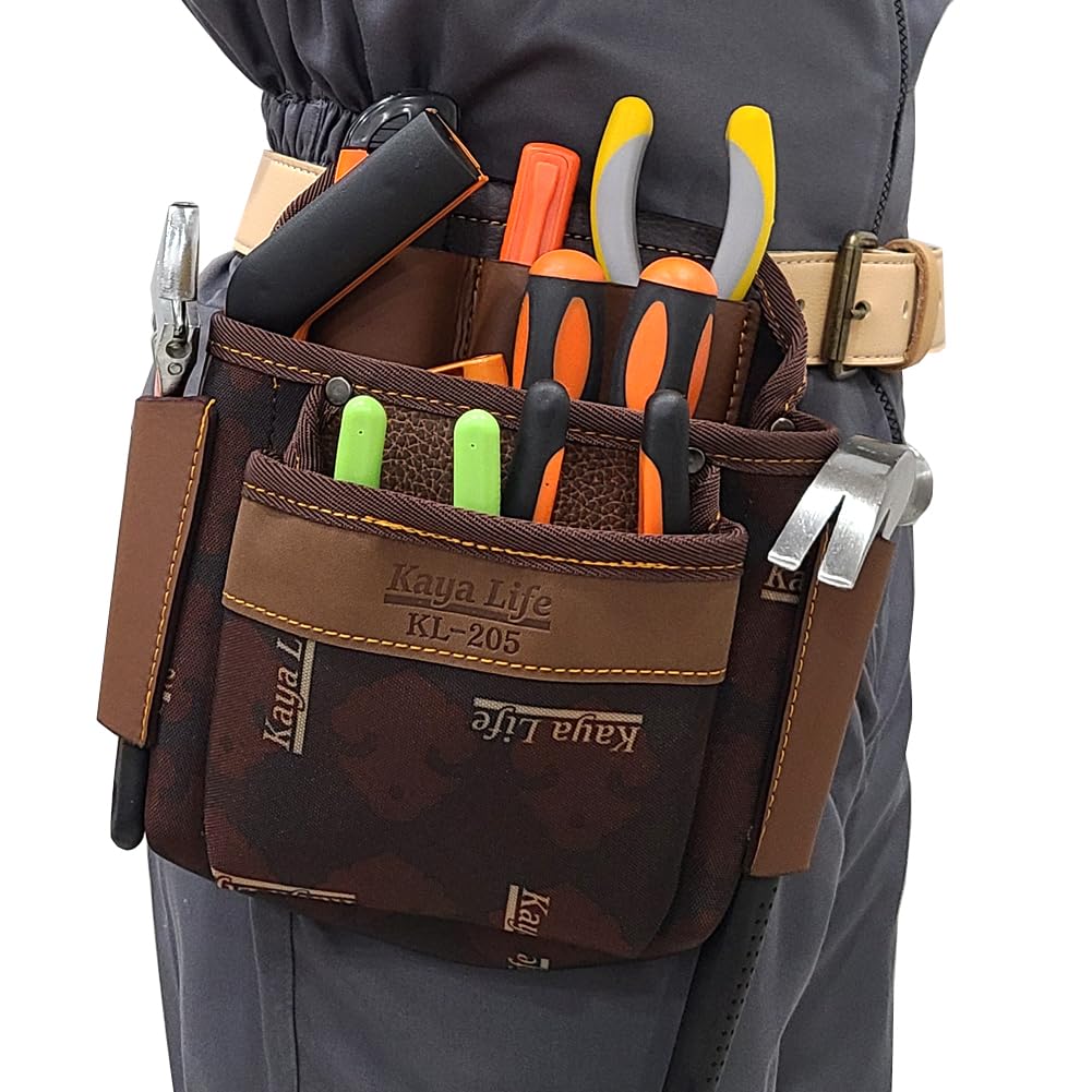 Tool Belt Pouch Bag Work Organizer Hammer Holder Nail Pocket Electrician Maintenance Carpenter Framer Technician