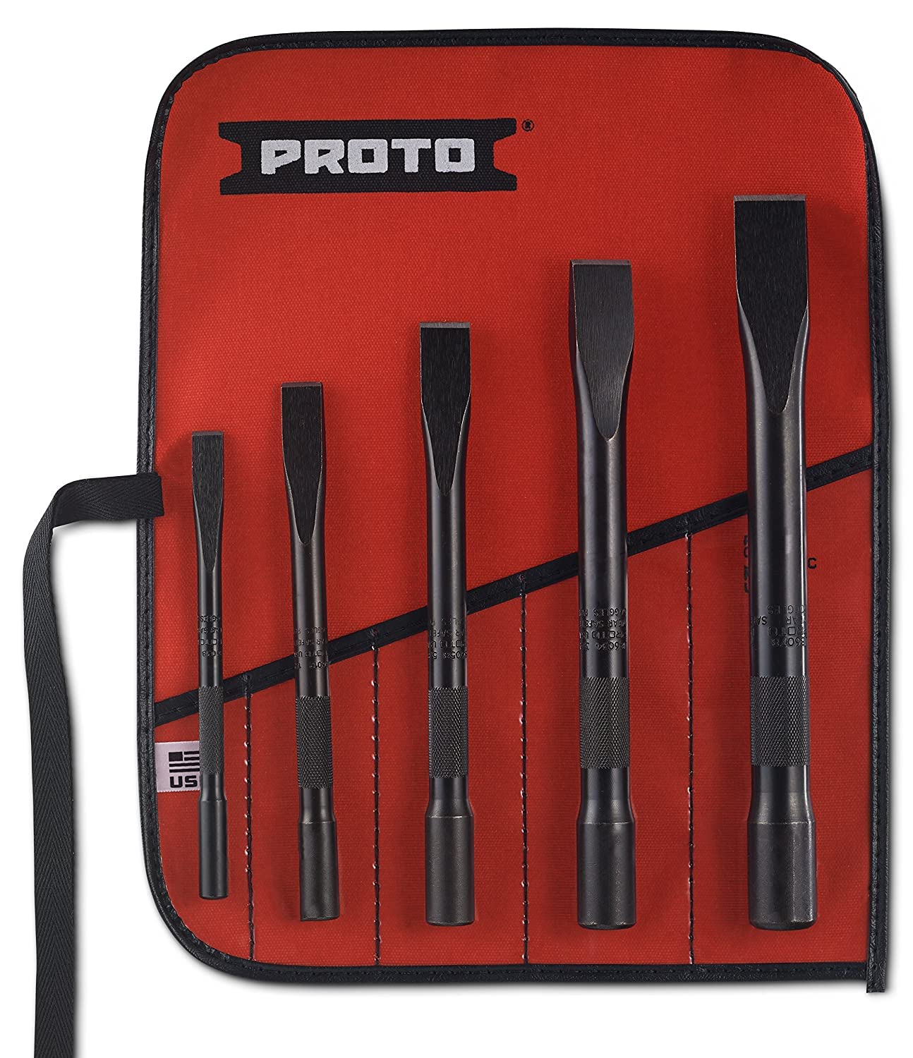 Stanley Proto J86000 Proto 5-Piece Super-Duty Chisels Set