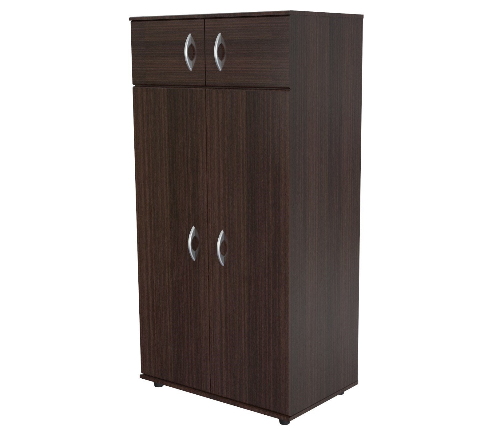 Inval 4-Door Armoire Wardrobe, Espresso