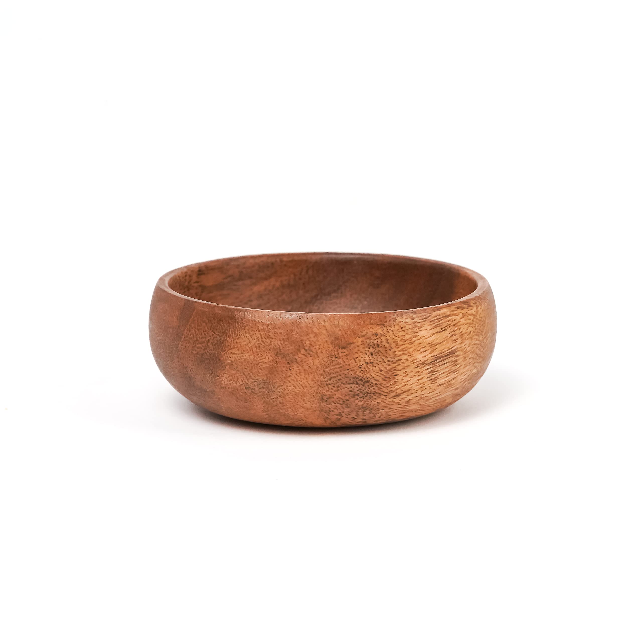 Casa/Legno Authentic Handcrafted Wooden Bowls Set - Exquisite Filipino Craftsmanship for Nuts and Acai Bowls - 4