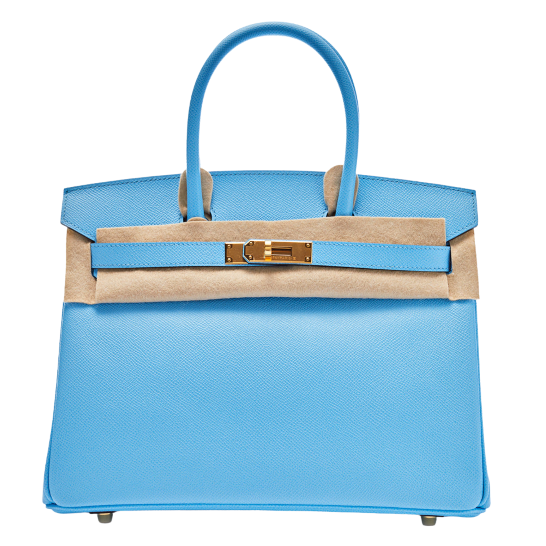 Birkin 30 Epsom Celeste Gold Hardware