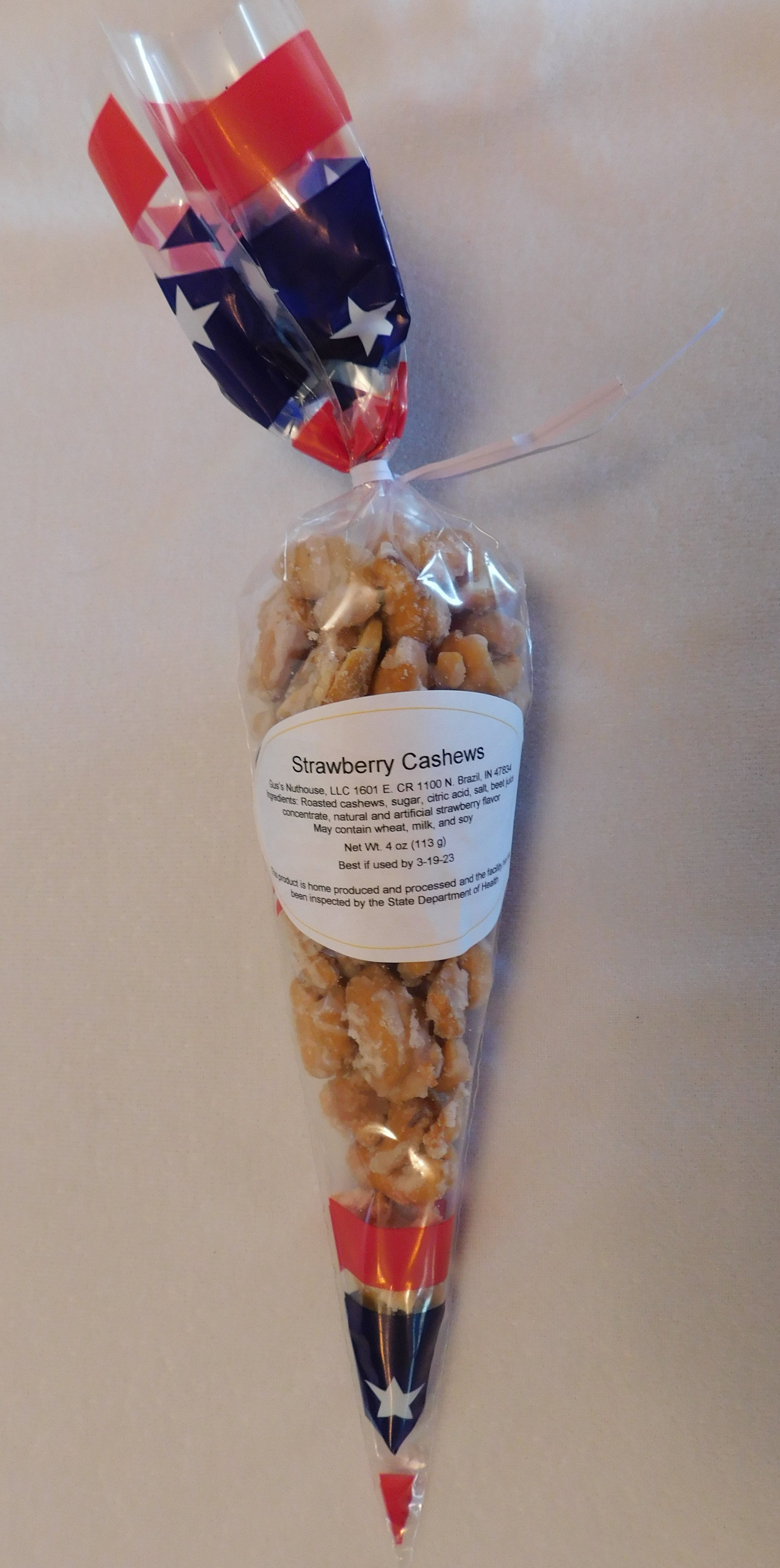 Strawberry Cashews