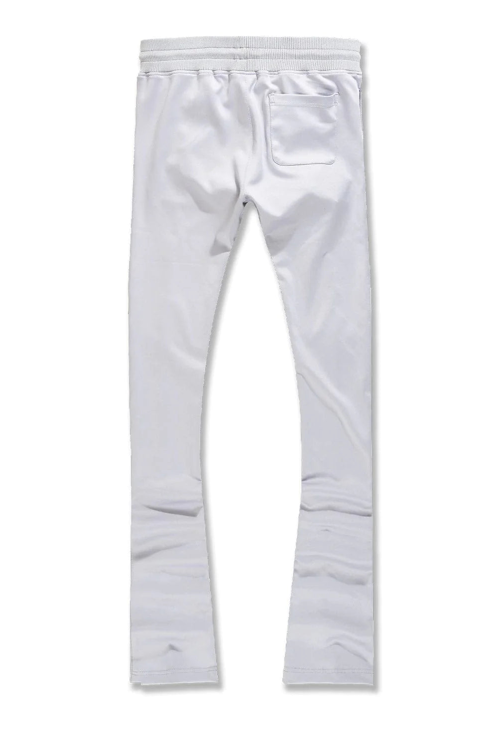 CALABRIA STACKED TRACK PANTS (CEMENT)