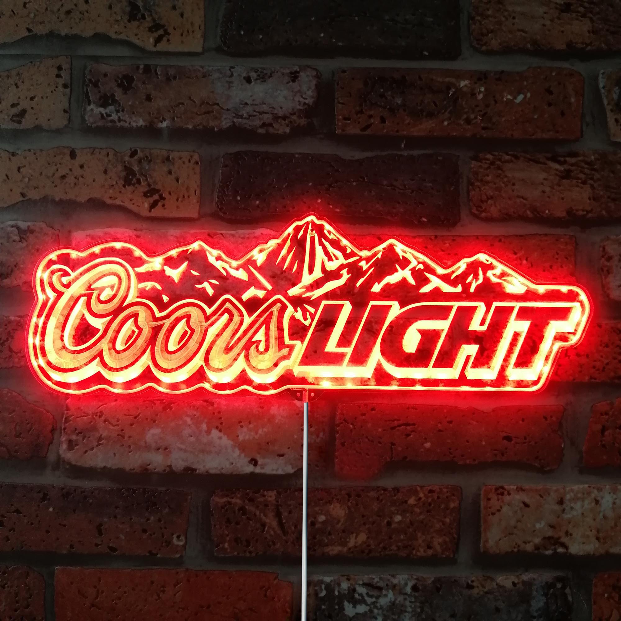 Coors Light Bar RGB Edge Lit LED Sign