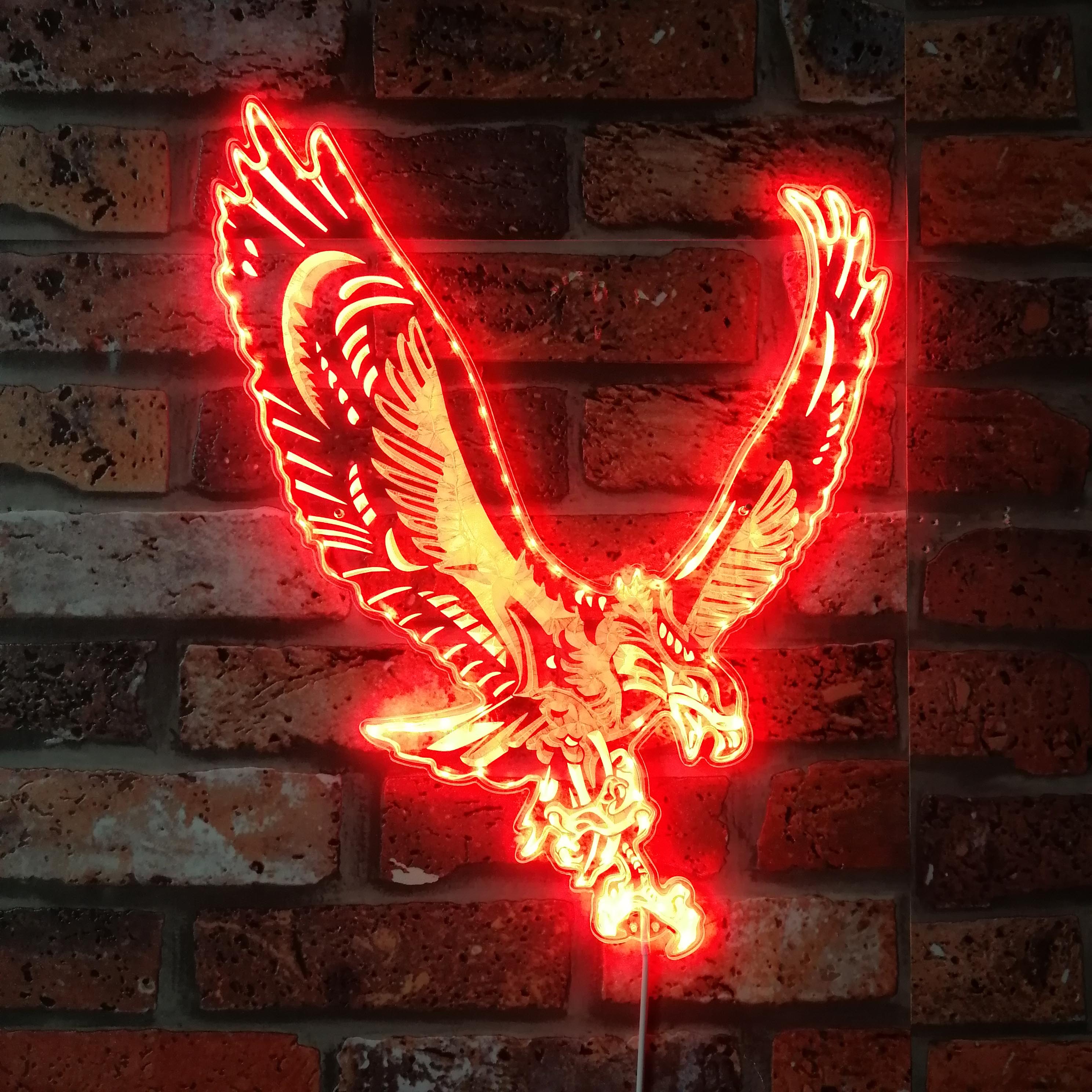 Eagles Dynamic RGB Edge Lit LED Sign