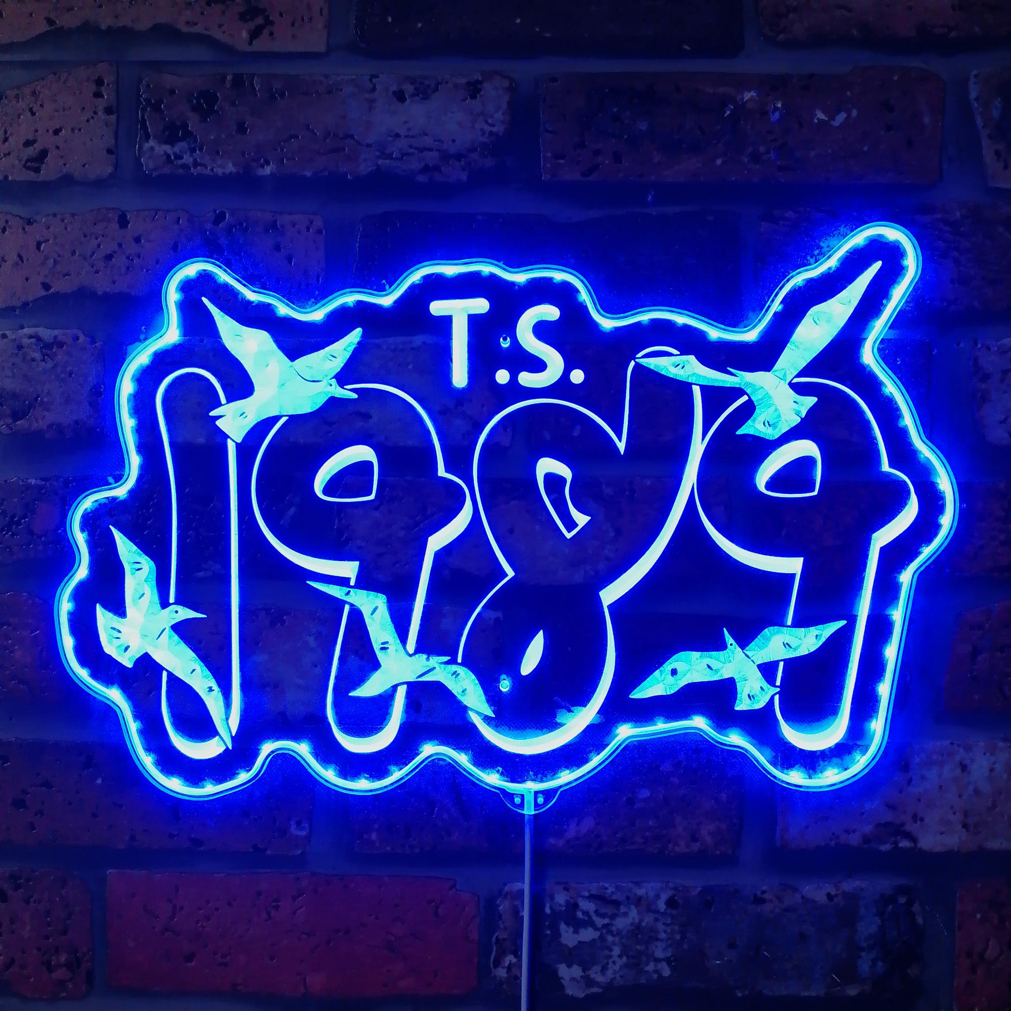 Taylor Swift 1989 Dynamic RGB Edge Lit LED Sign