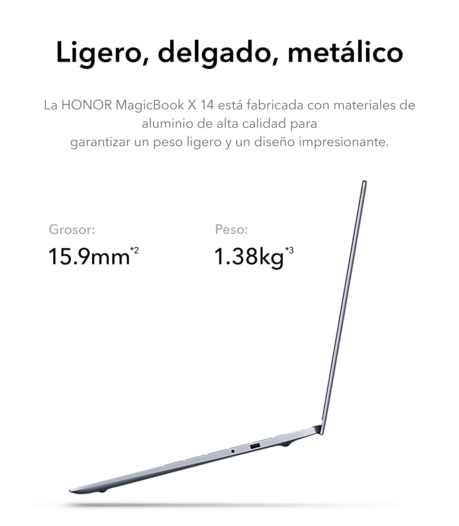 HONOR MagicBook X 14 Intel® Core™ i5-10210U, Windows 10 Home (8GB+512GB) Gris espacial