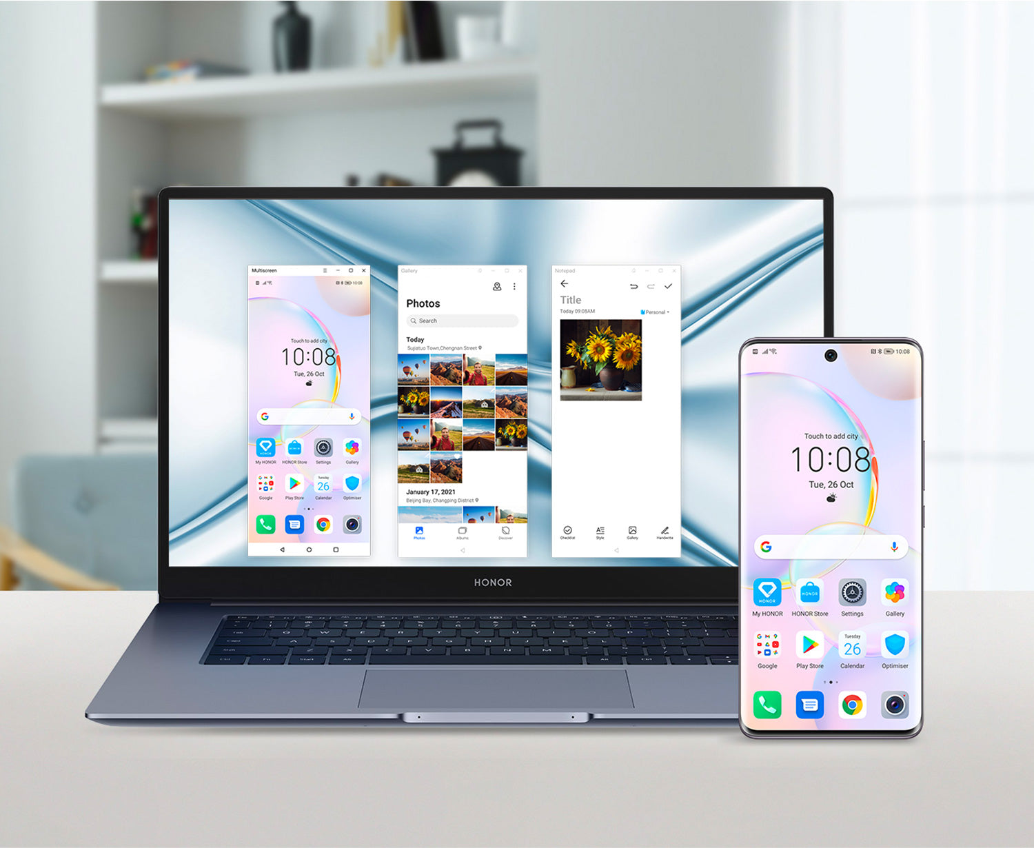 HONOR MagicBook X 15 Intel® Core™ i3-10110U, Windows 10 Home (8GB + 256G) Gris Espacial