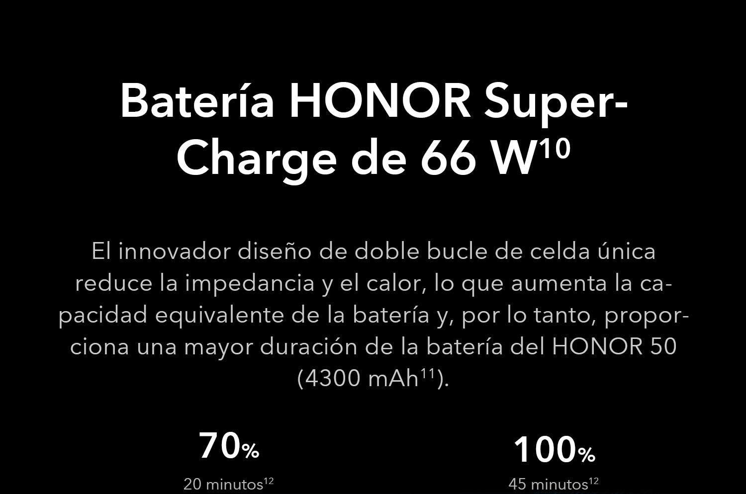 HONOR 50, SuperCharge de 66W, 8 + 256 GB