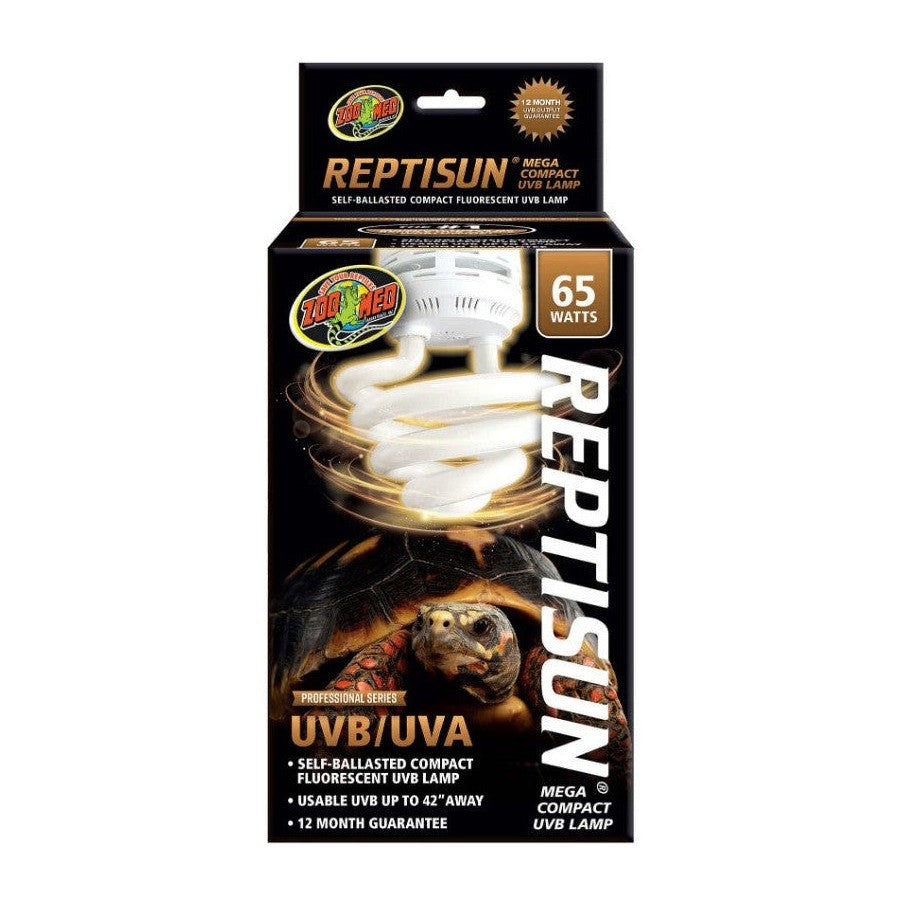 Zoo Med Reptisun Mega Compact UVB/UVA Fluorescent Bulb