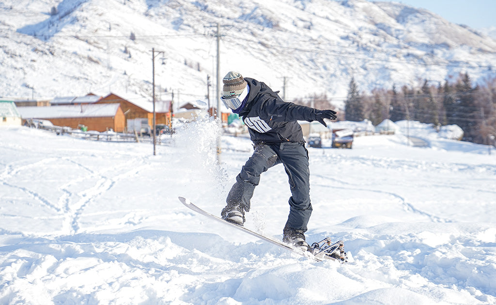 freeride snowboarding
