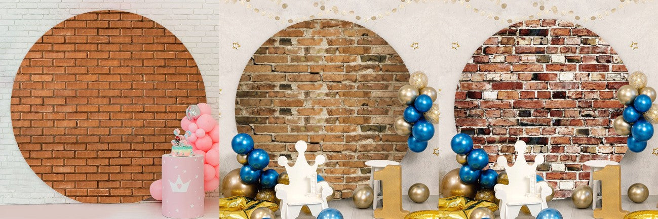 Create A Retro Inspired Party With A Brick Backdrop