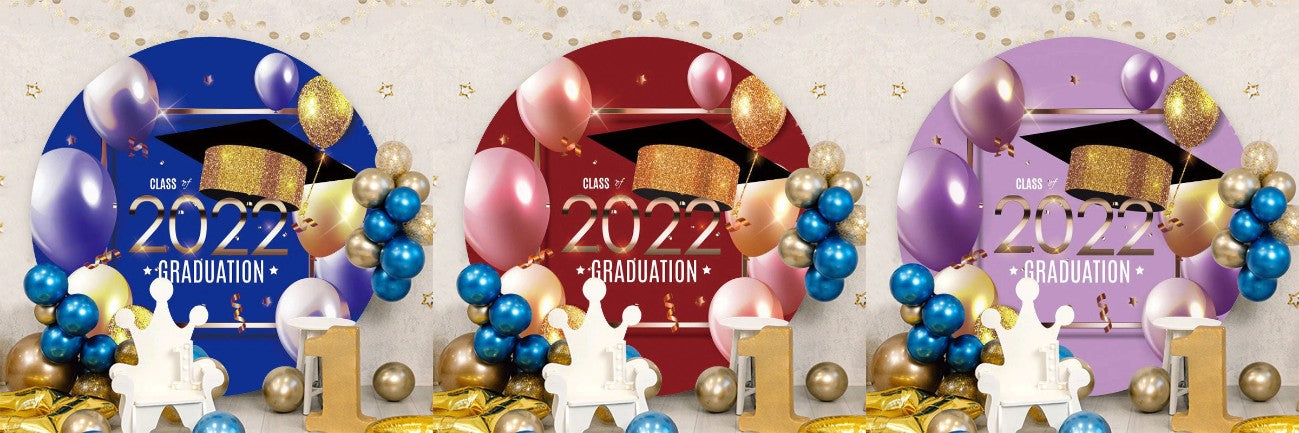 Decorate the Most Celebrated Grad of 2022 with Graduation Backdrop - Aperturee