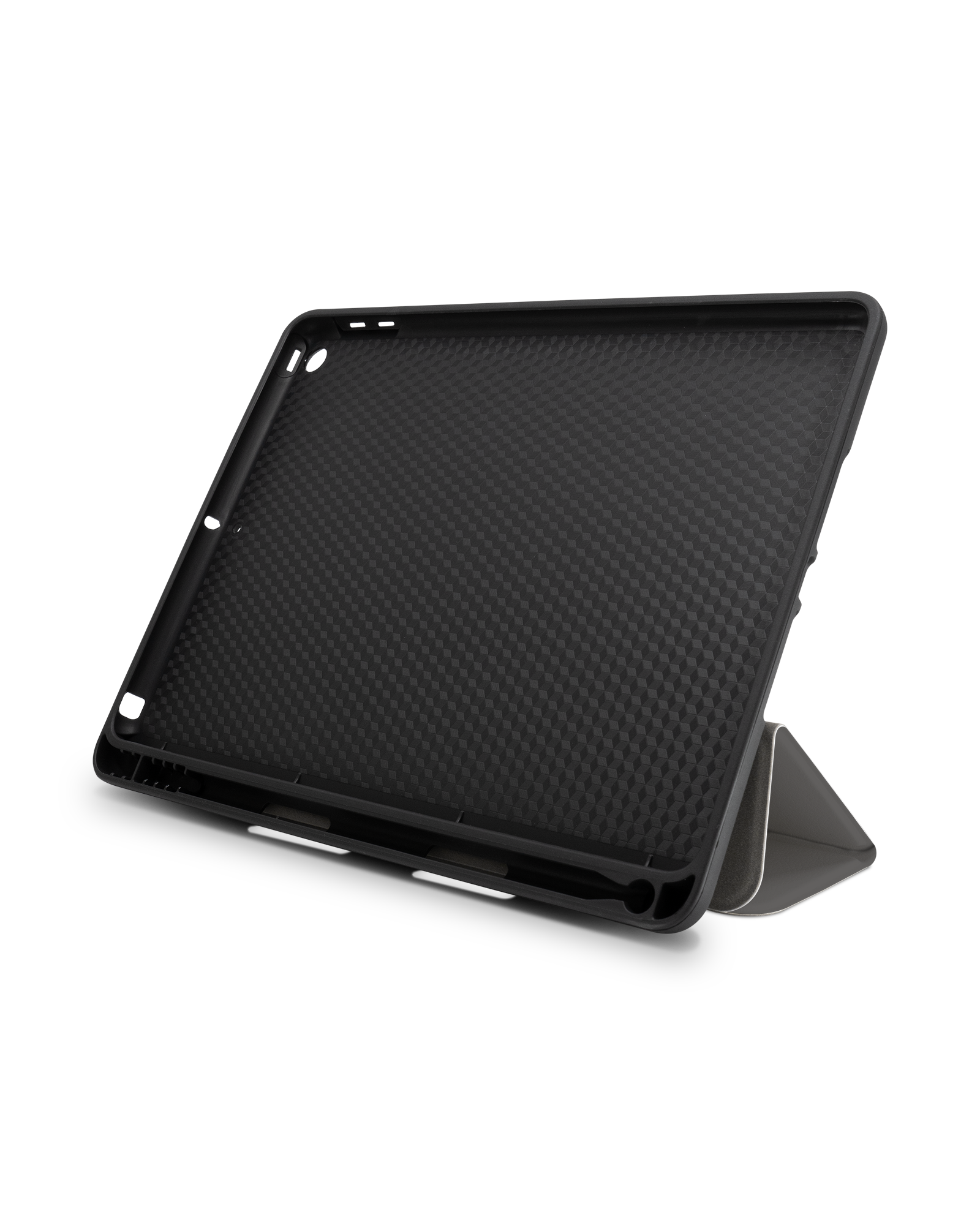 SPACE GREY iPad Case with Pencil Holder Apple iPad (6th Generation), Apple iPad (5th Generation)