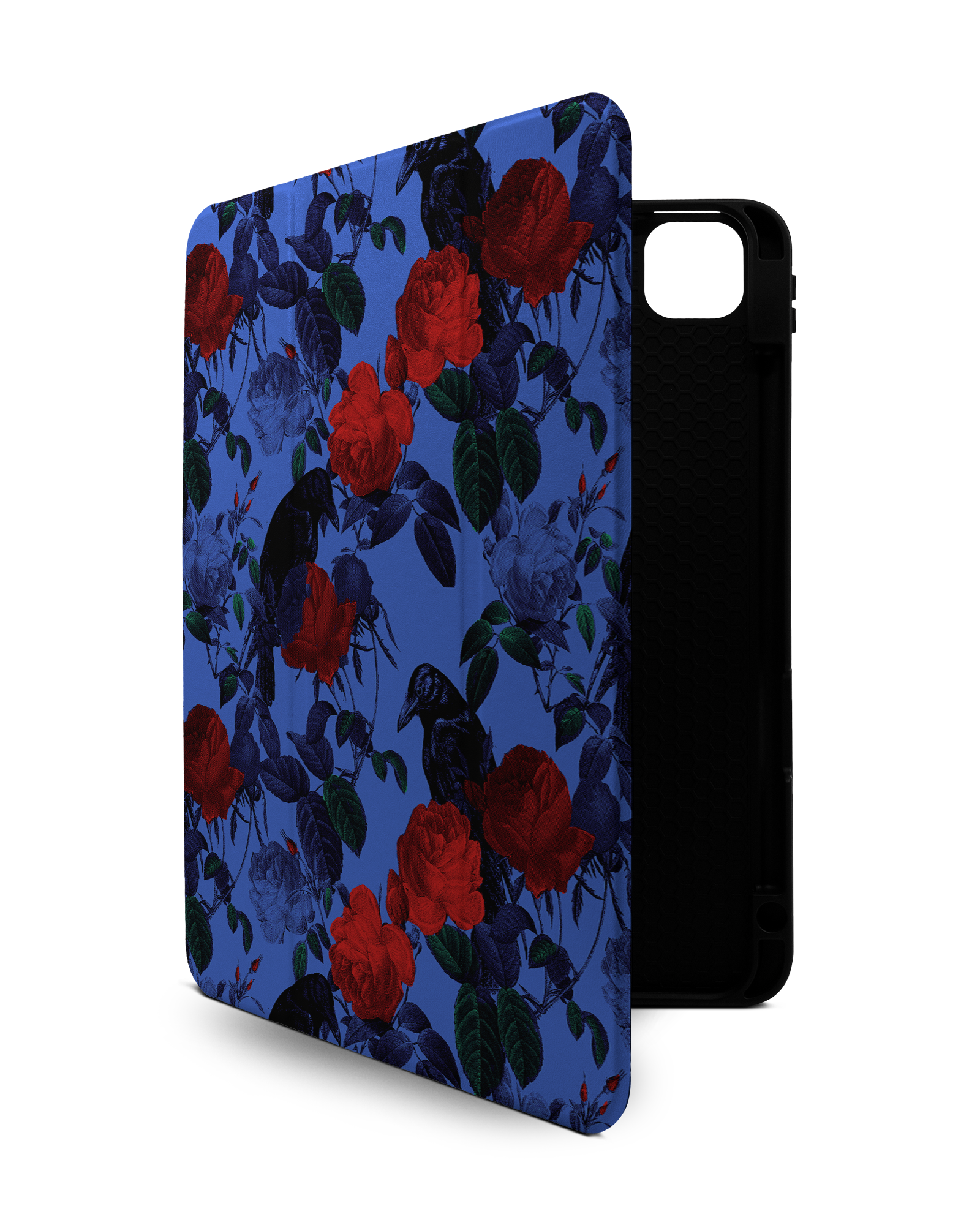 Roses And Ravens iPad Case with Pencil Holder Apple iPad Pro (11