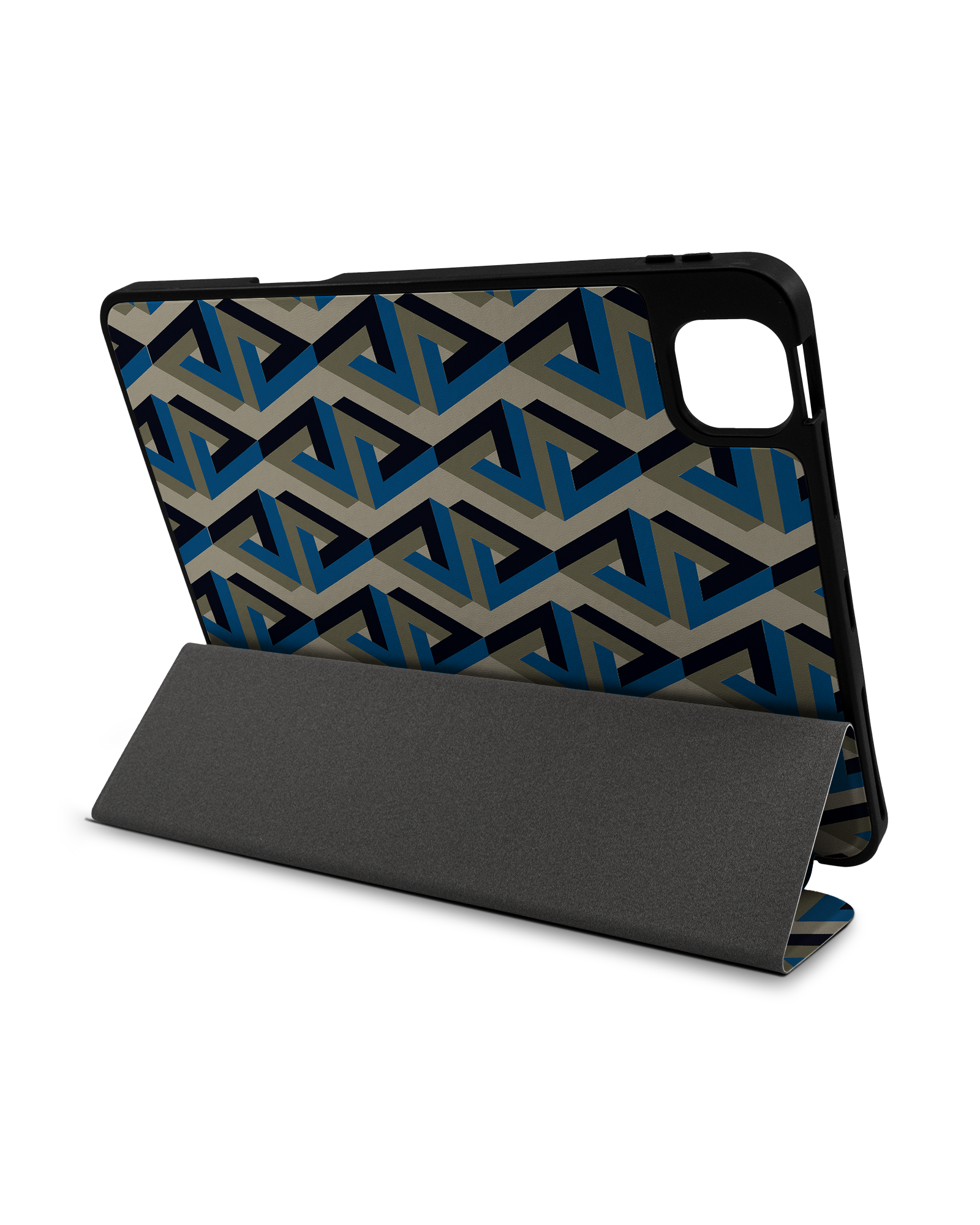 Penrose Pattern iPad Case with Pencil Holder Apple iPad Pro (11