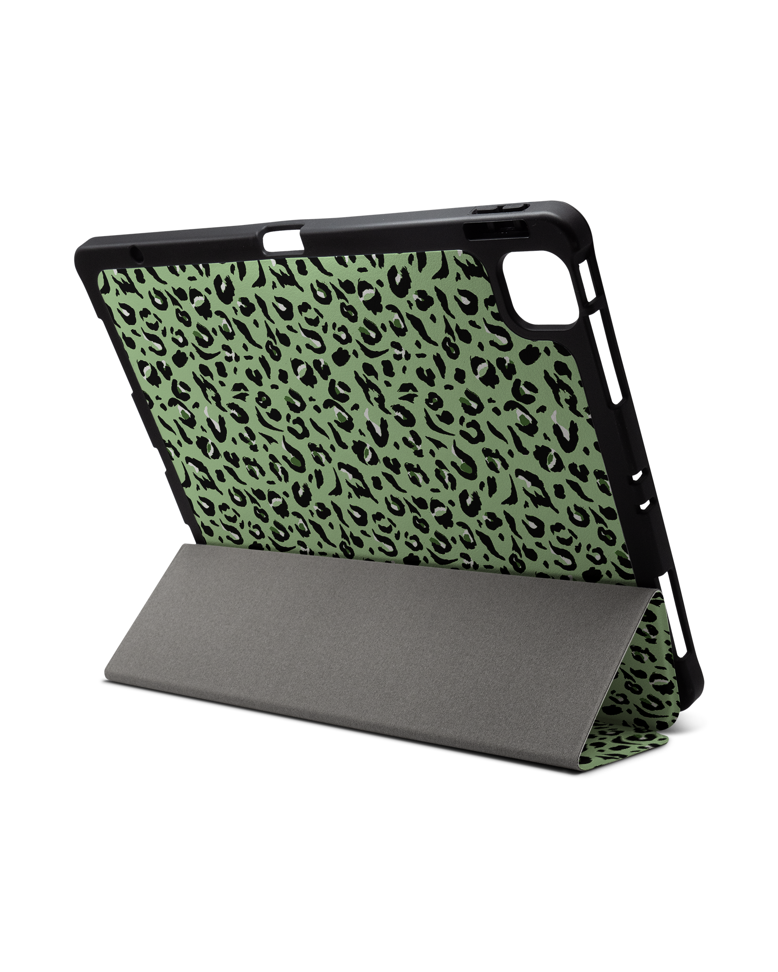 Mint Leopard iPad Case with Pencil Holder Apple iPad Pro (12.9