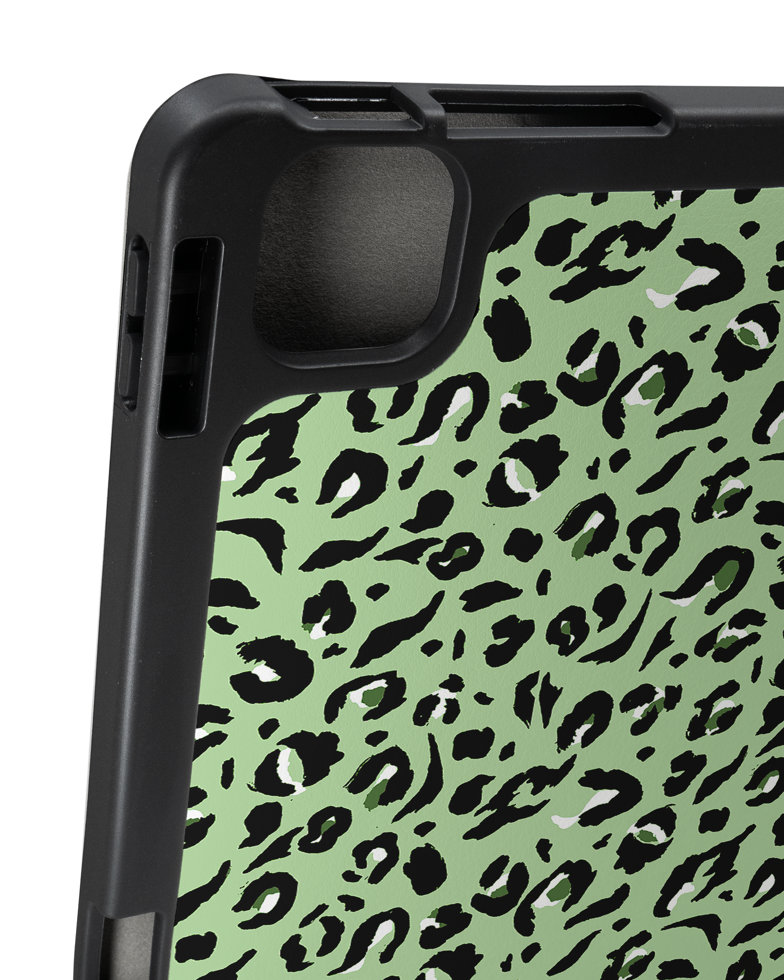 Mint Leopard iPad Case with Pencil Holder Apple iPad Pro (12.9